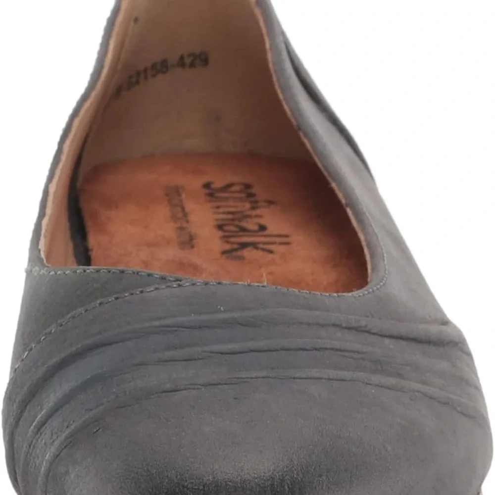 NWTIB • Softwalk • Women's Ballet Flat • Denim Nubuck • Size 8.5 M